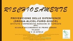 RischiosaMente: dipendenze da fumo alcol droga in adolescenti - Centro Synesis®